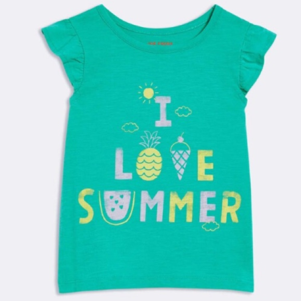 💯 NWOT Joe Fresh Toddler Graphic Tee